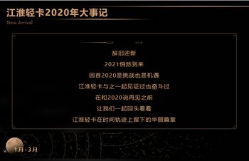 【有大事】歡迎檢閱！2020江淮輕卡大事記 